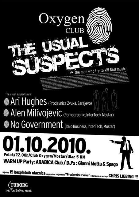 The Usual Suspects - Página frontal