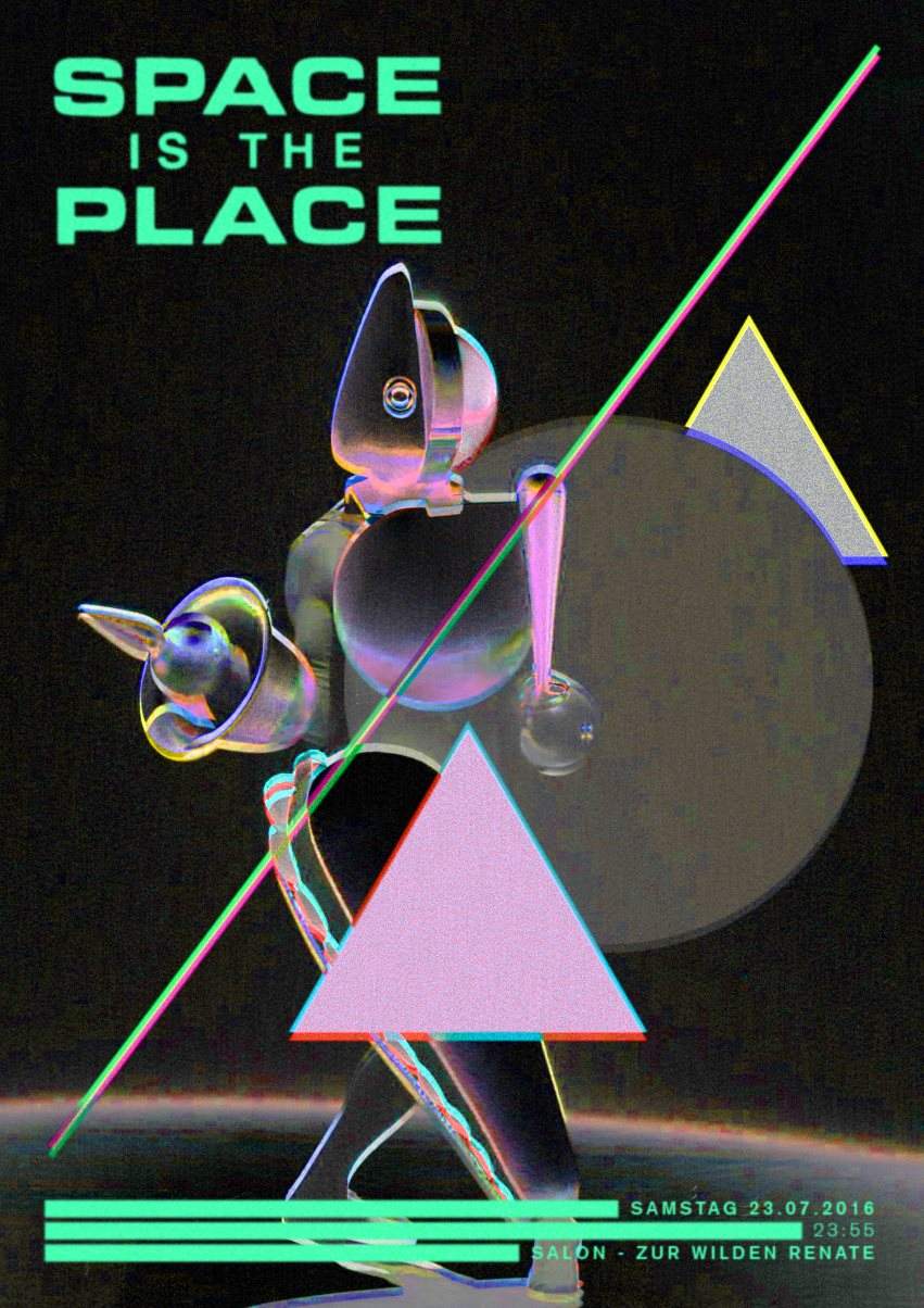 Space is the Place w/ Trevino, Nico Purman, Johannes Albert & More - フライヤー表
