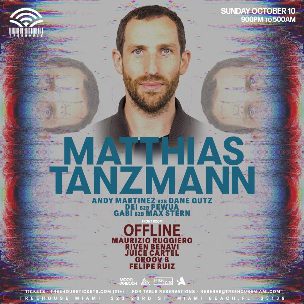 Matthias Tanzmann - フライヤー表