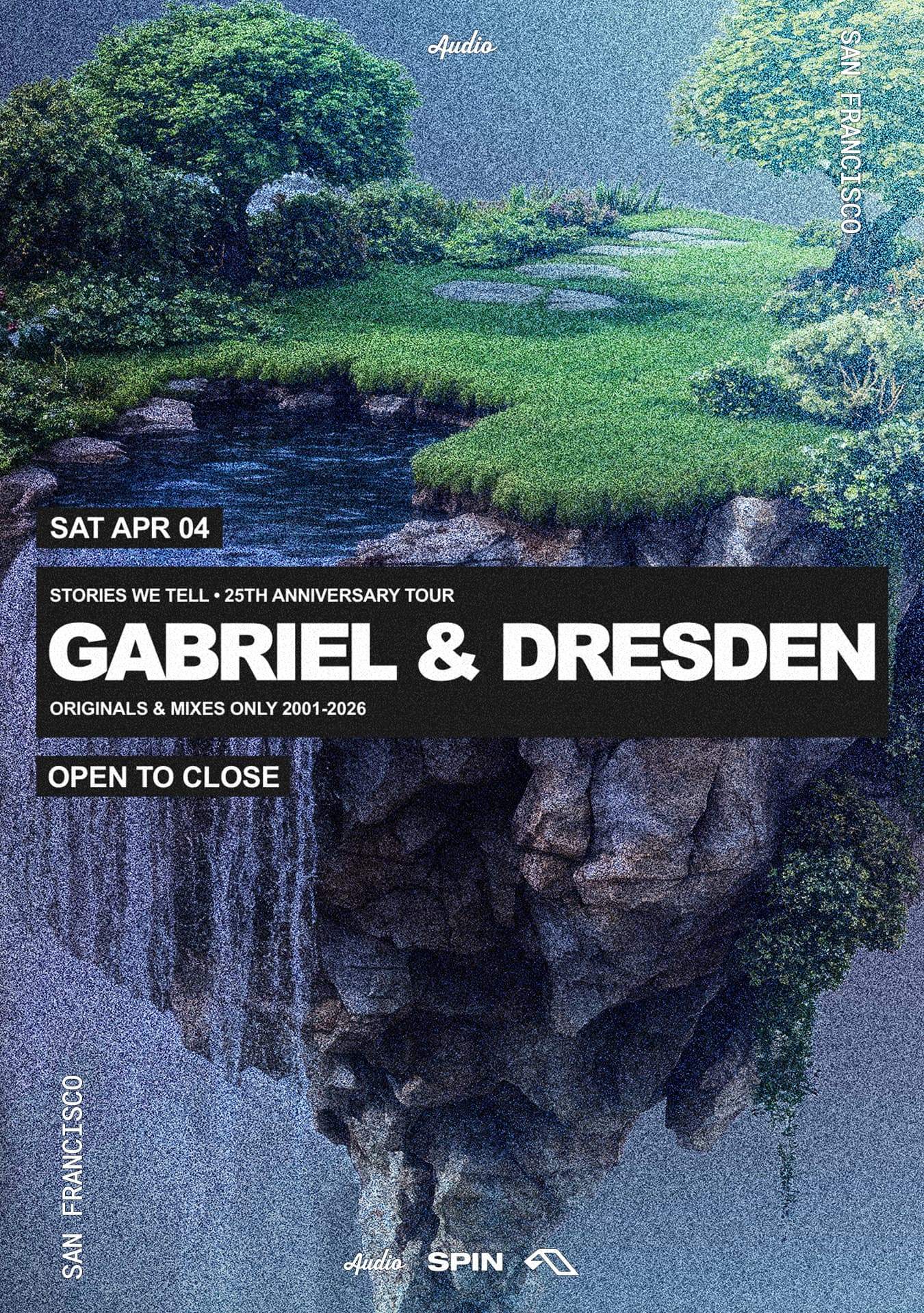 Gabriel & Dresden at Audio SF, San Francisco/Oakland