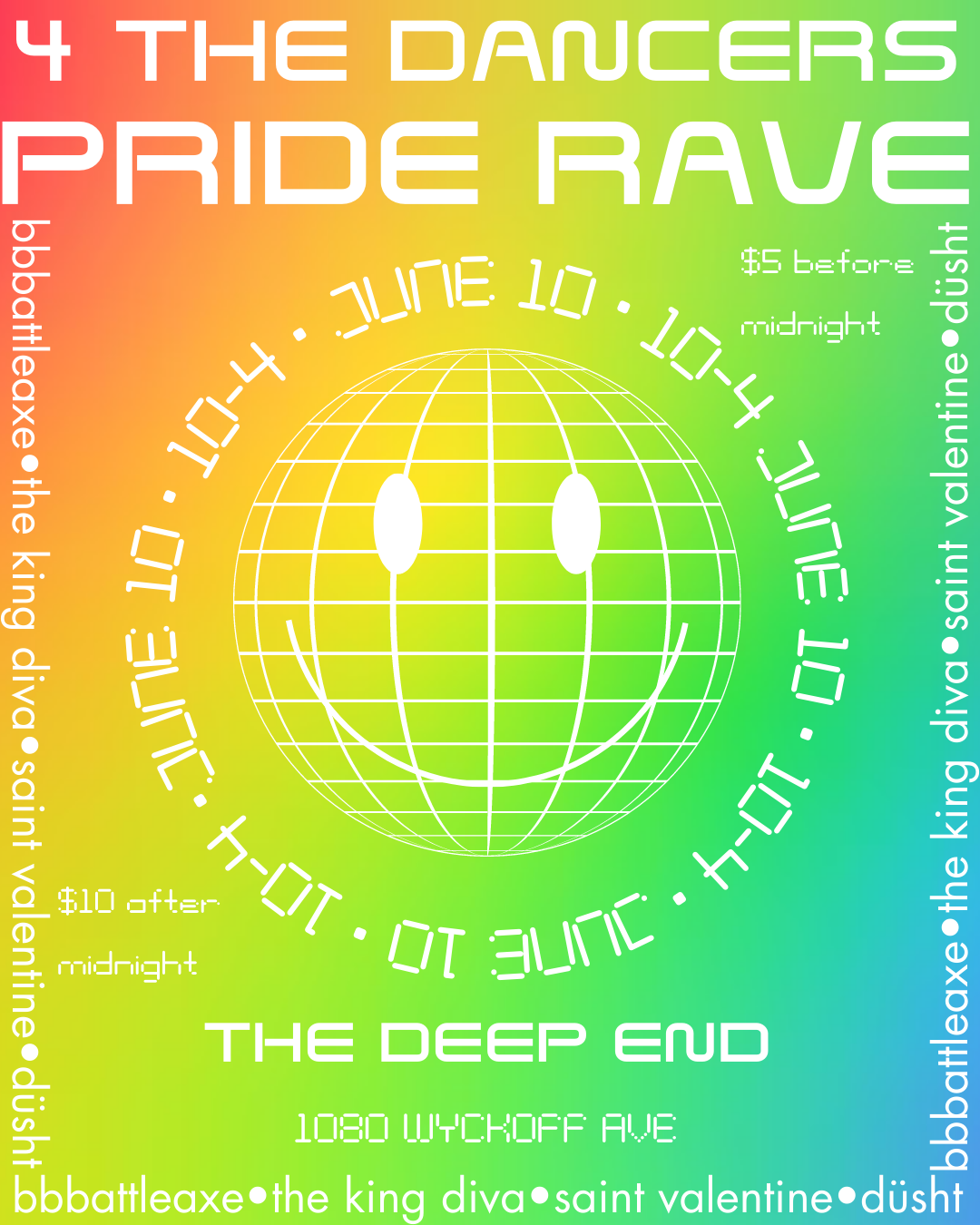 4 The Dancers: Pride Rave at The Deep End, New York City