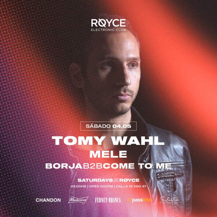 TOMY WAHL & MORE ARTISTS - by ROYCE - フライヤー表