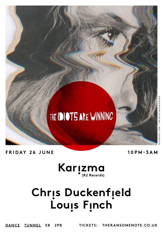 The Idiots Are Winning with Karizma & Chris Duckenfield - Página trasera