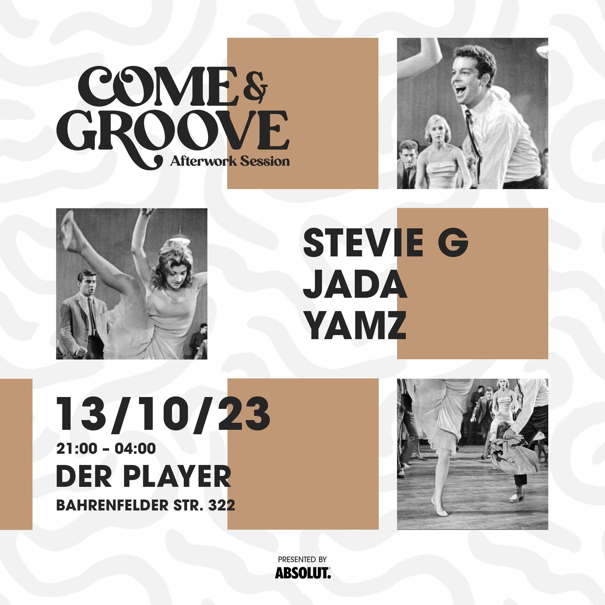 Come & Groove 'Afterwork Session' - Página frontal