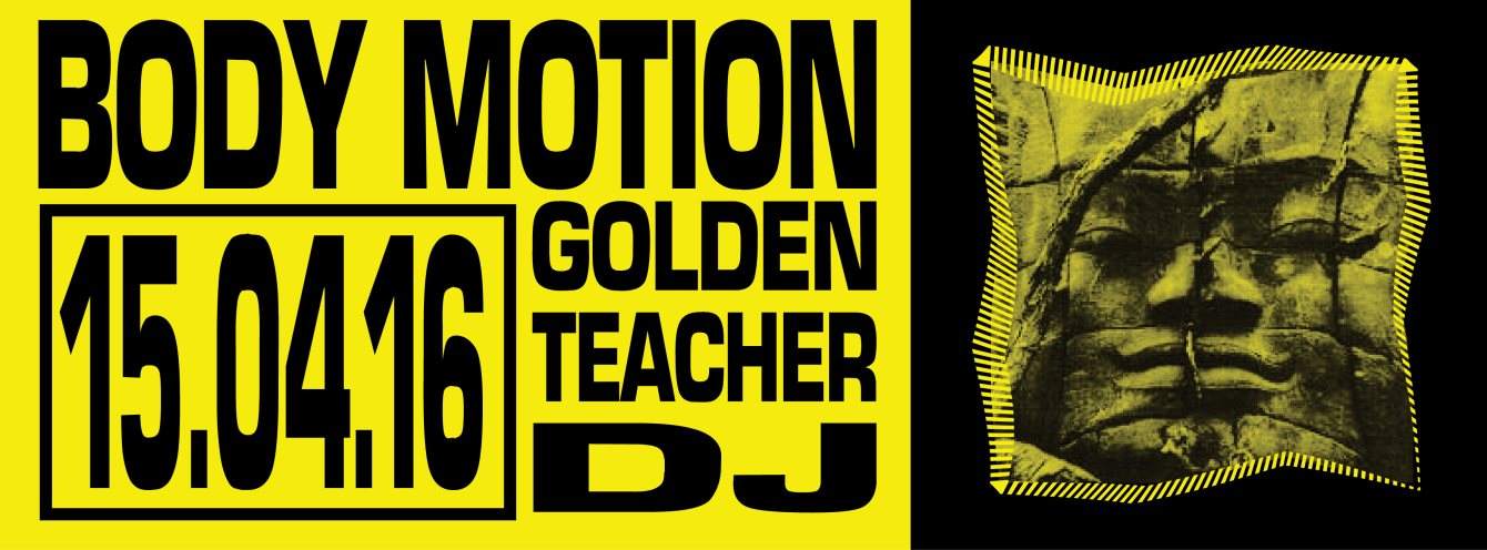 Body Motion with Golden Teacher DJ - Página trasera