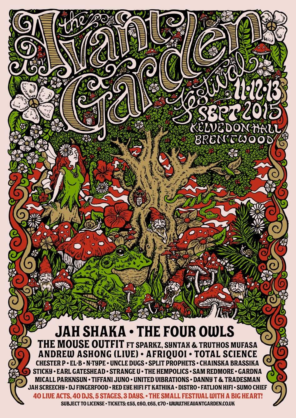 [CANCELLED] The Avant Garden Festival 2015 - Página frontal