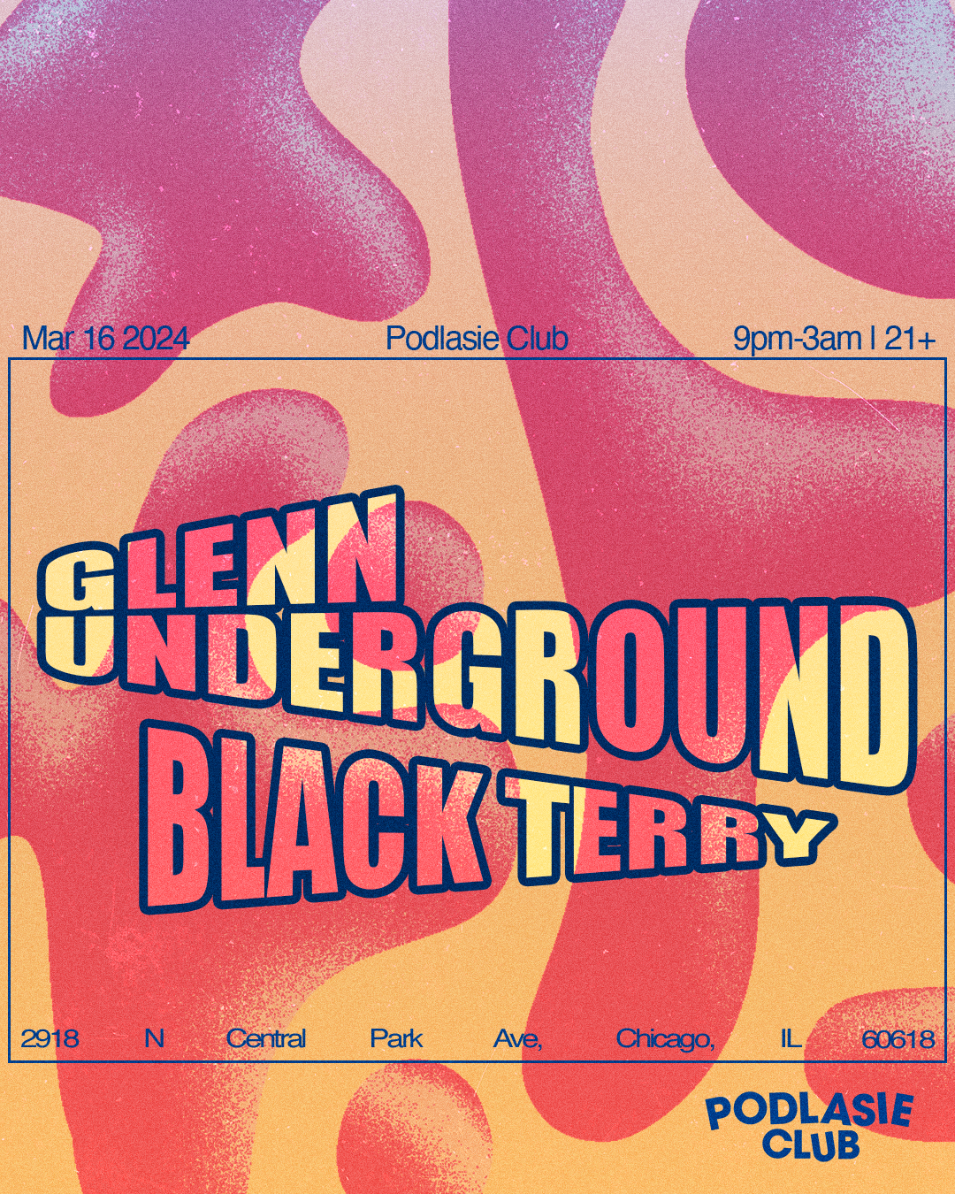 Glenn Underground, Black Terry - Página frontal