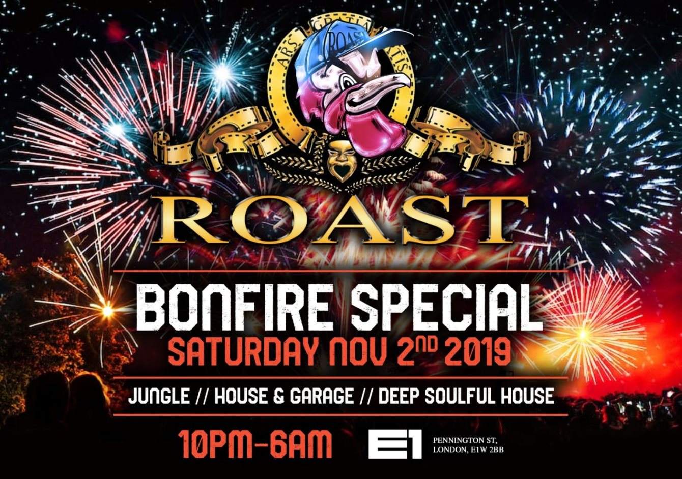 Roast Bonfire Special - Página frontal
