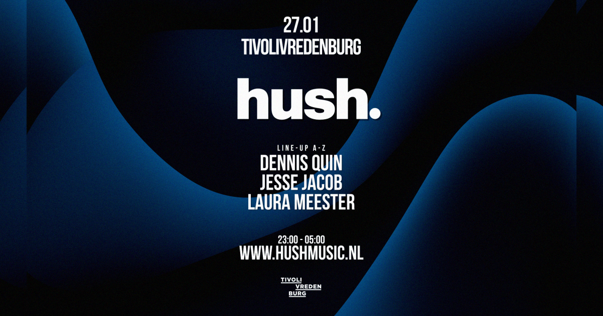 Hush. with Dennis Quin, Jesse Jacob & Laura Meester - Página frontal