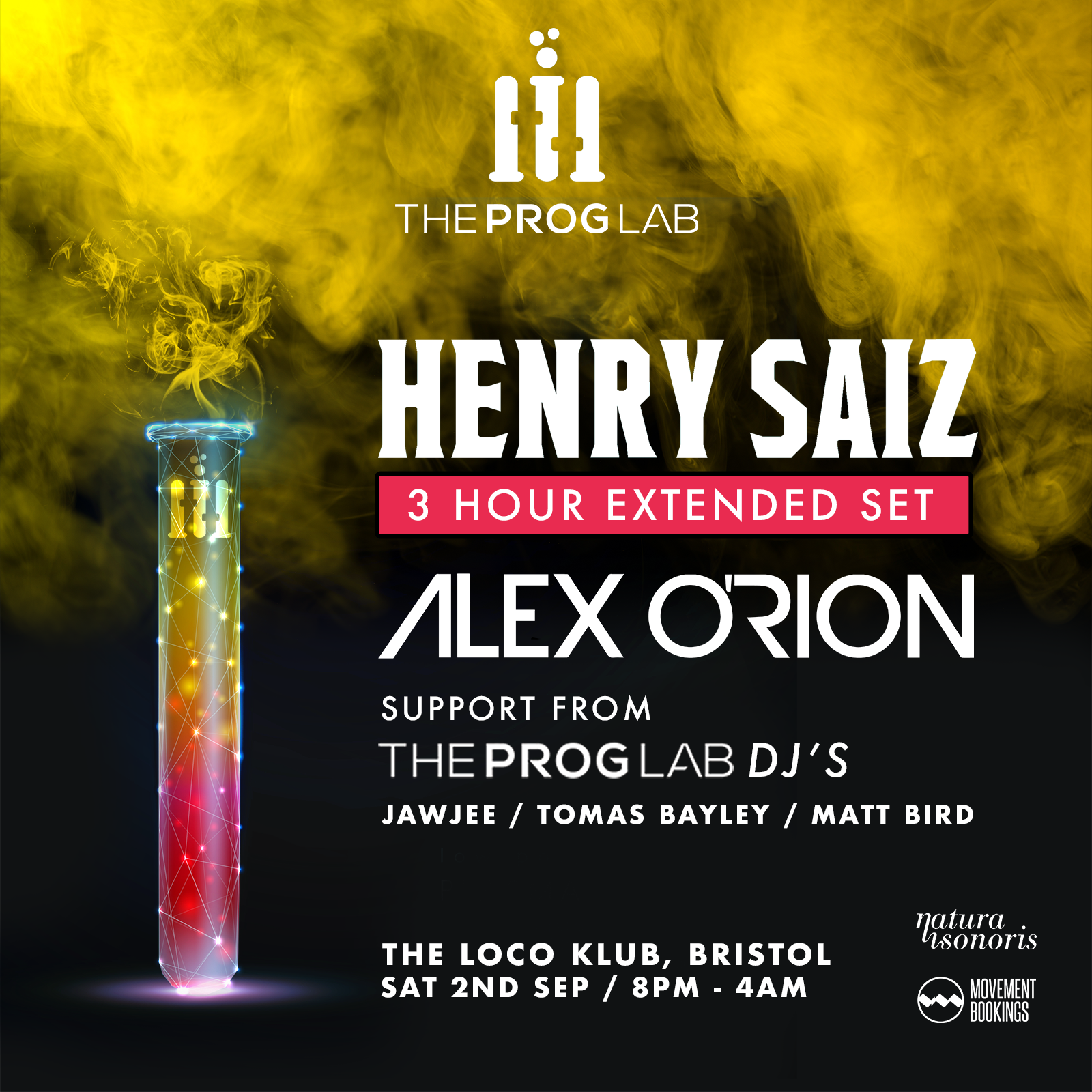 The Prog Lab End Of Summer Party - Henry Saiz (3hr set) & Alex O'Rion - Página frontal