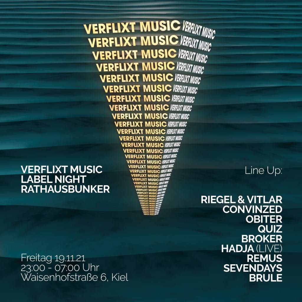 Verflixt Music Label Night - Página frontal
