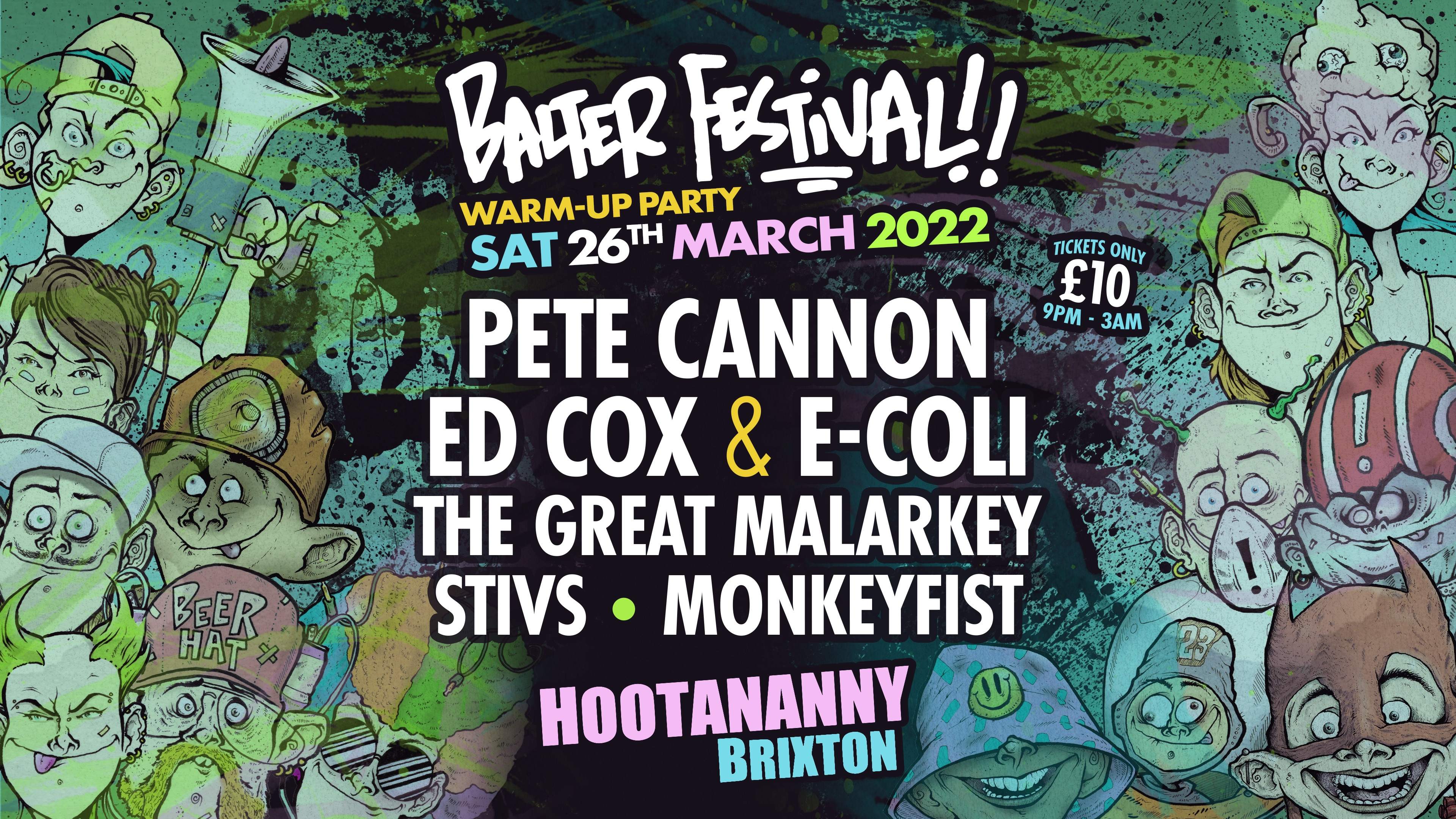 Balter Festival Warm Up Party at Hootananny Brixton, London