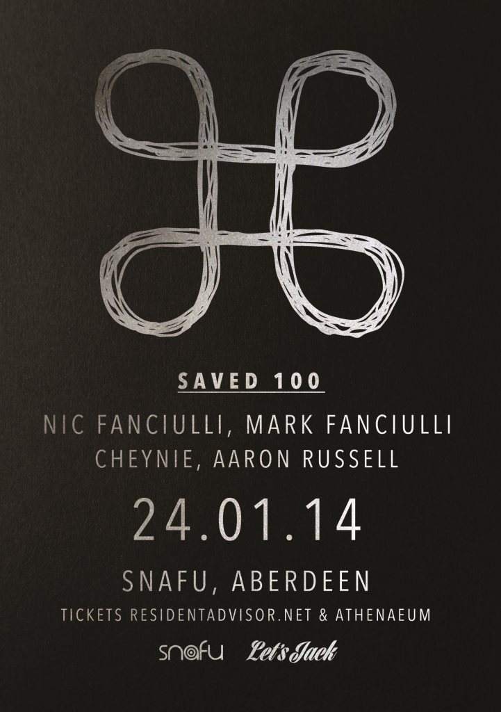 Let's Jack presents Saved 100 with Nic Fanciulli & Mark Fanciulli - Página frontal