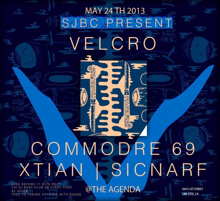 Velcro & Commodore 69 At San Jose Bass Club - Página frontal