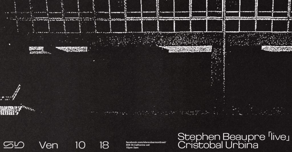 Stephen Beaupre (Live) - Cristobal Urbina - Página frontal