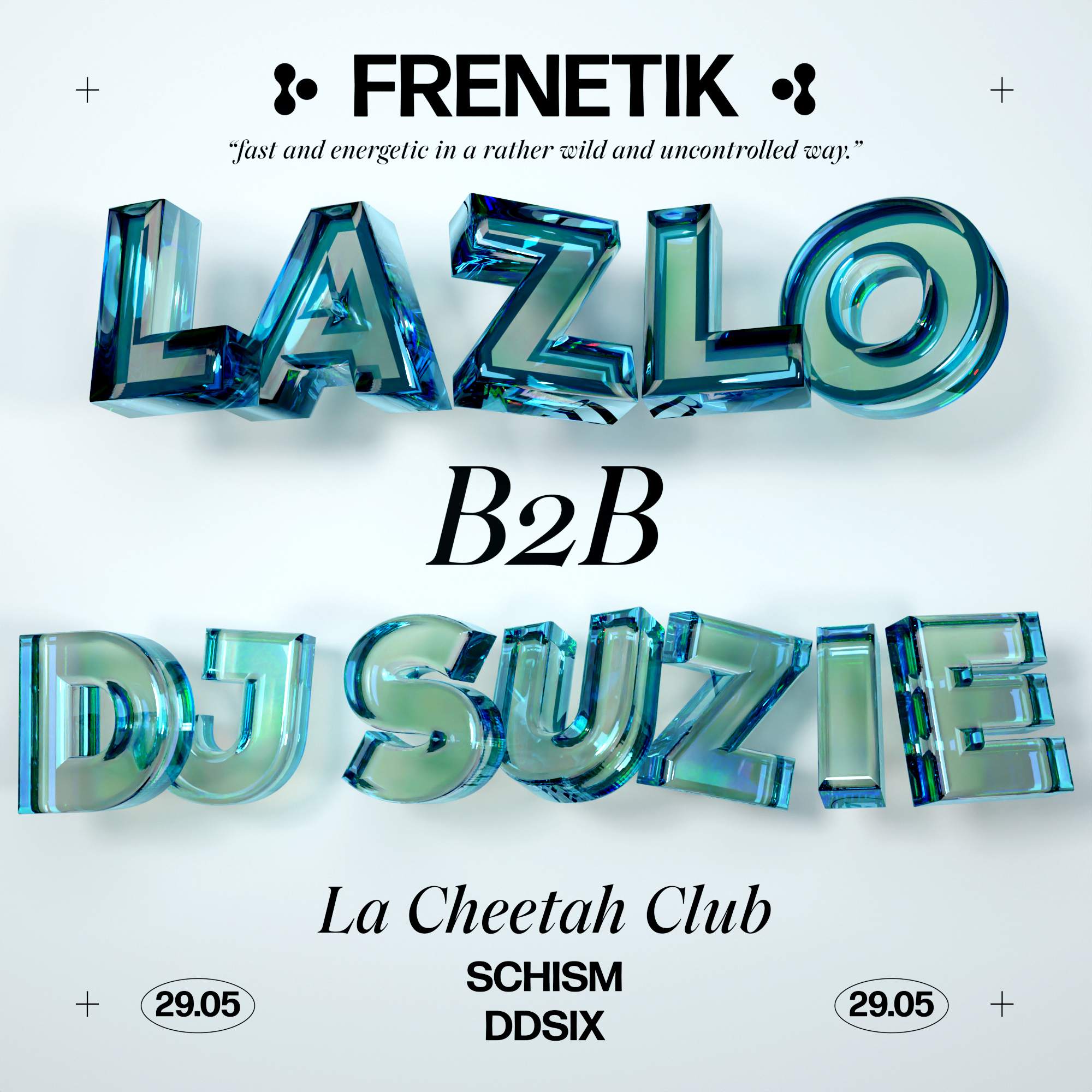 Frenetik: LAZLO b2b DJ Suzie - Página frontal