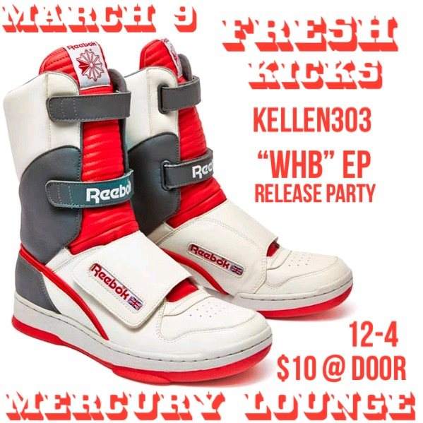 Kellen303 WHB EP Release Party - Página frontal