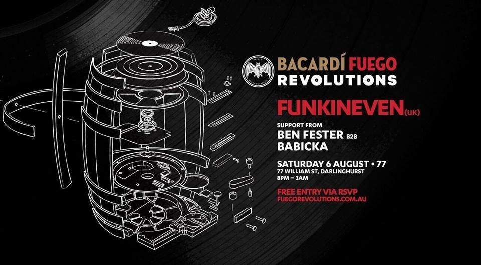 BACARDI Fuego Revolutions 02 with FunkinEven aka Steven Julien - Página frontal