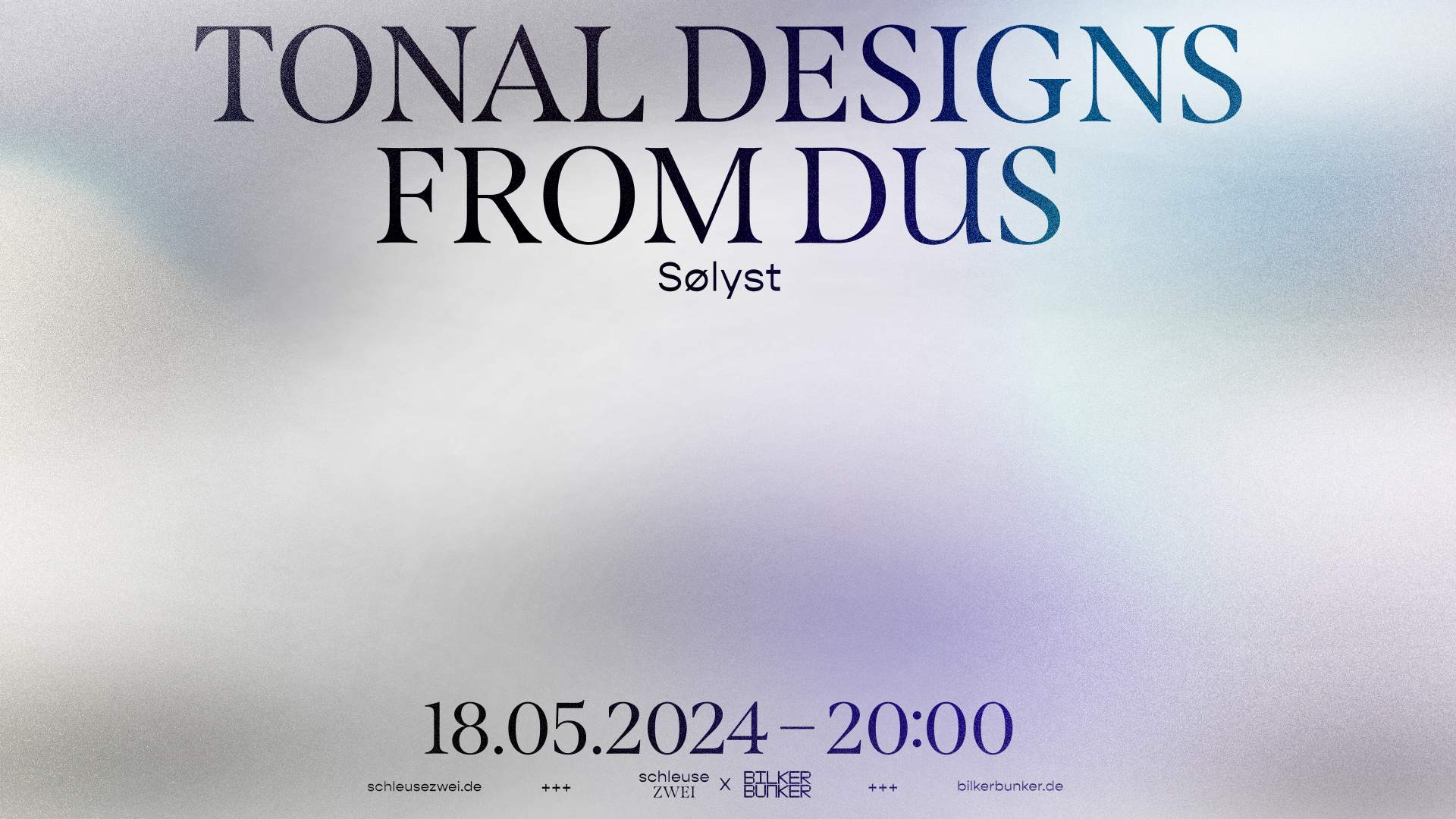 TONAL DESIGNS FROM DUS - Sølyst - Página frontal