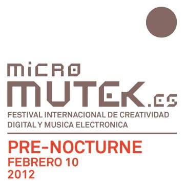 Micro Mutek: Pre Nocturne - Página frontal