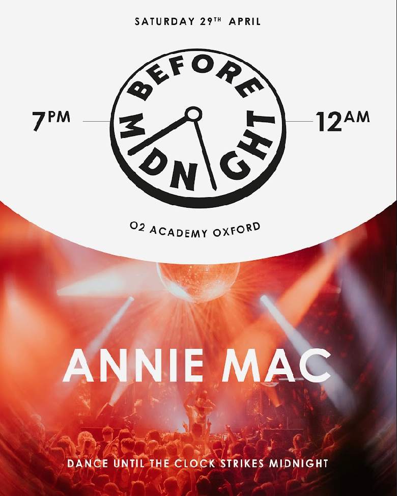 Annie Mac - Before Midnight - フライヤー表
