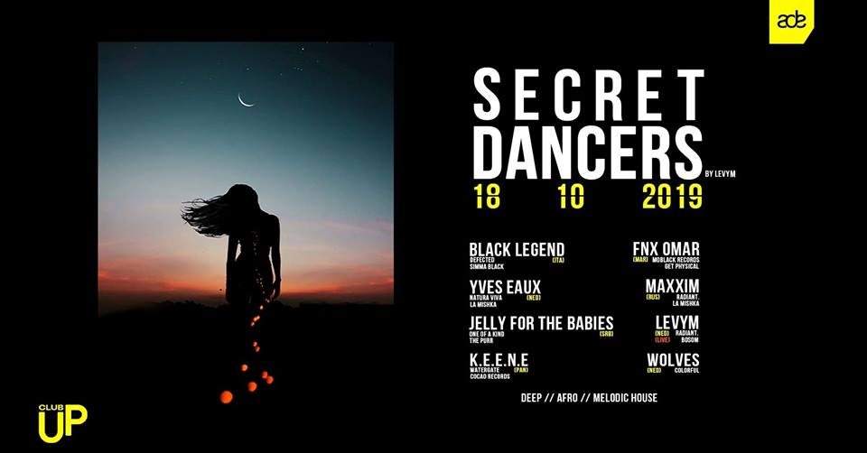 ADE Secret Dancers by LevyM ✭ Deep, Afro & Melodic House - Página frontal