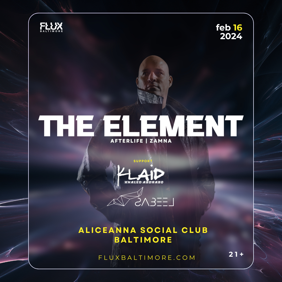 Flux presents: The Element - Página frontal