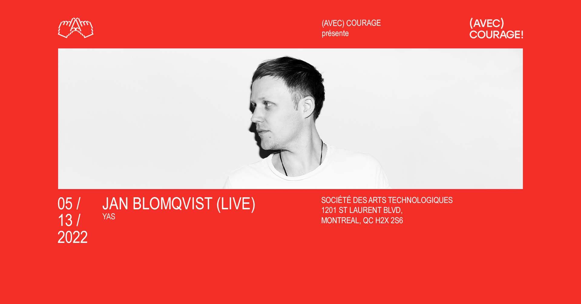 Jan Blomqvist (live) Montréal at Société des arts technologiques, Montreal