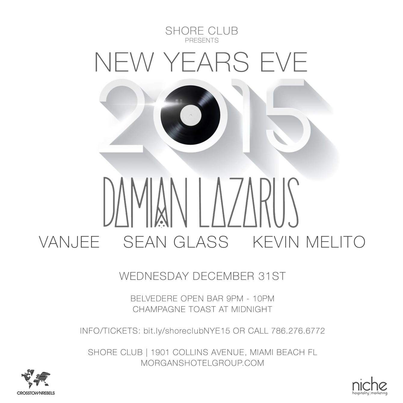 New Years Eve with Damian Lazarus & Guests - Página trasera