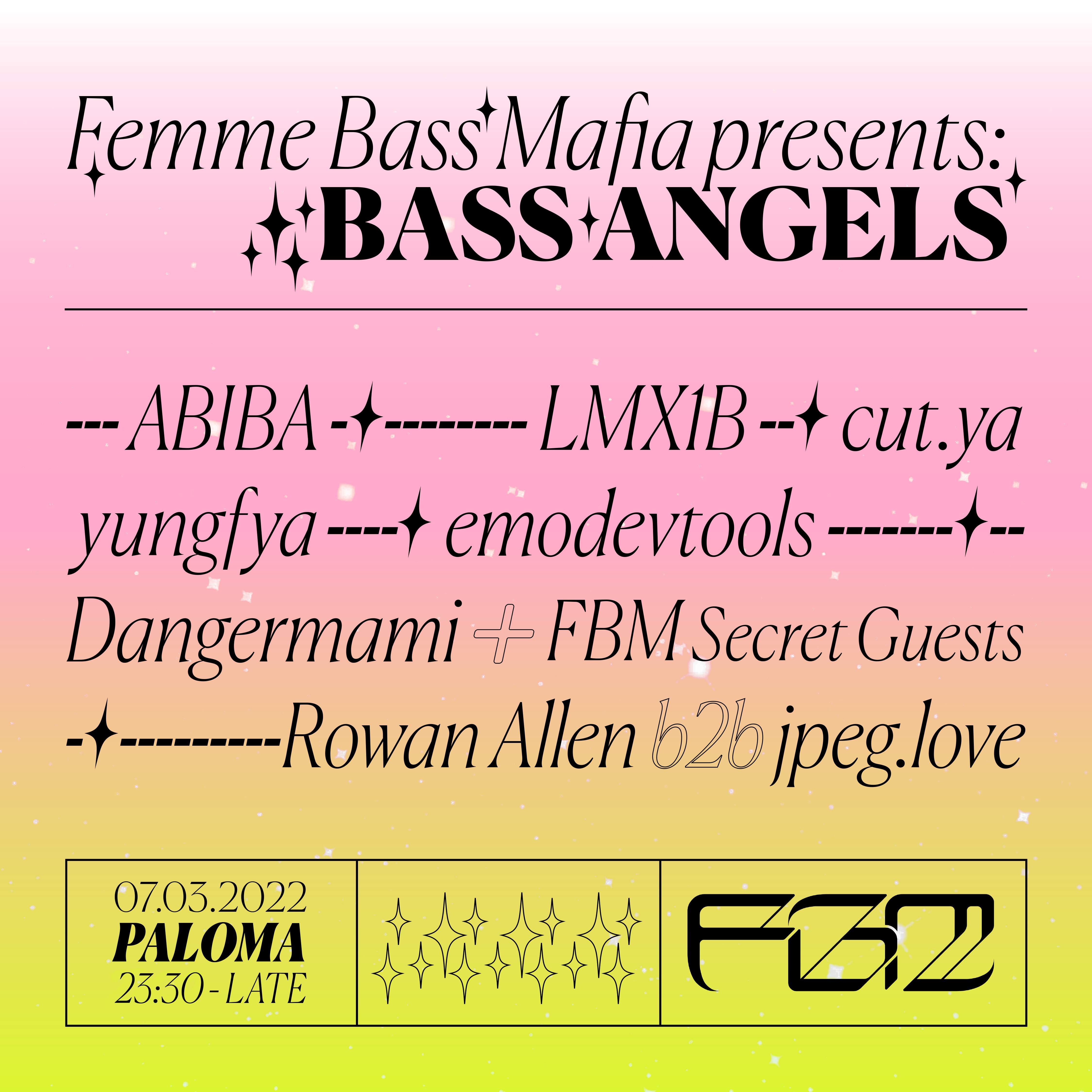 Femme Bass Mafia presents: Bass Angels at Paloma, Berlin