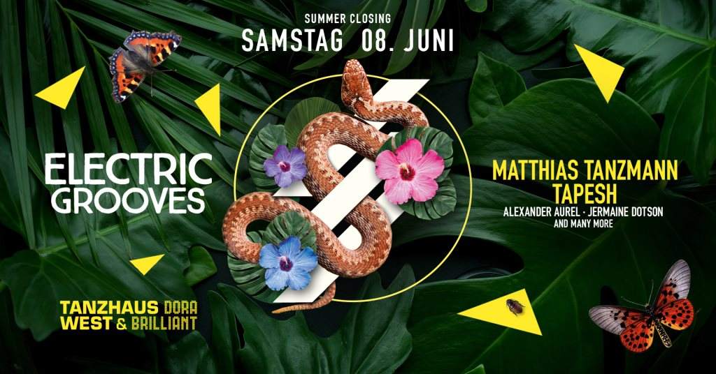 Electric Grooves Summer Closing with Matthias Tanzmann - フライヤー表
