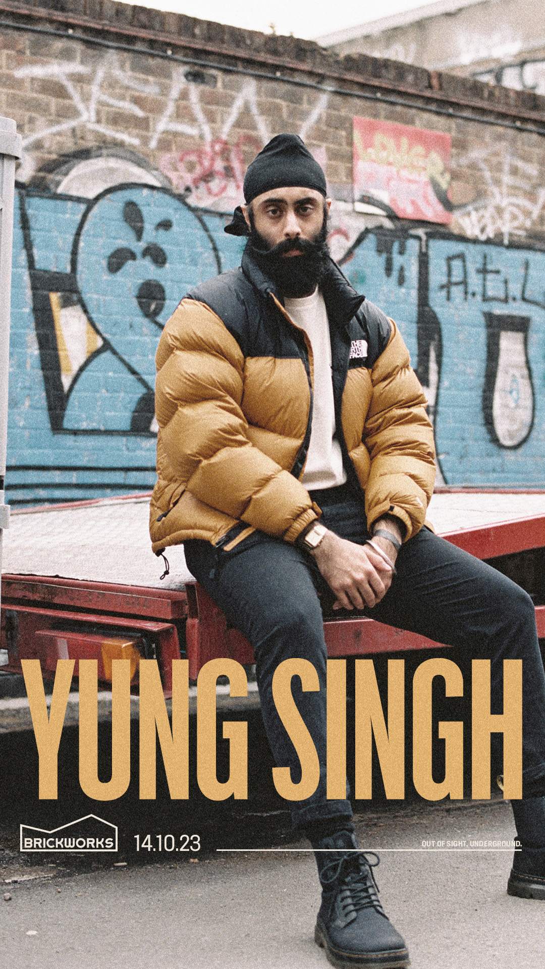 Brickworks presents: Yung Singh - Página frontal