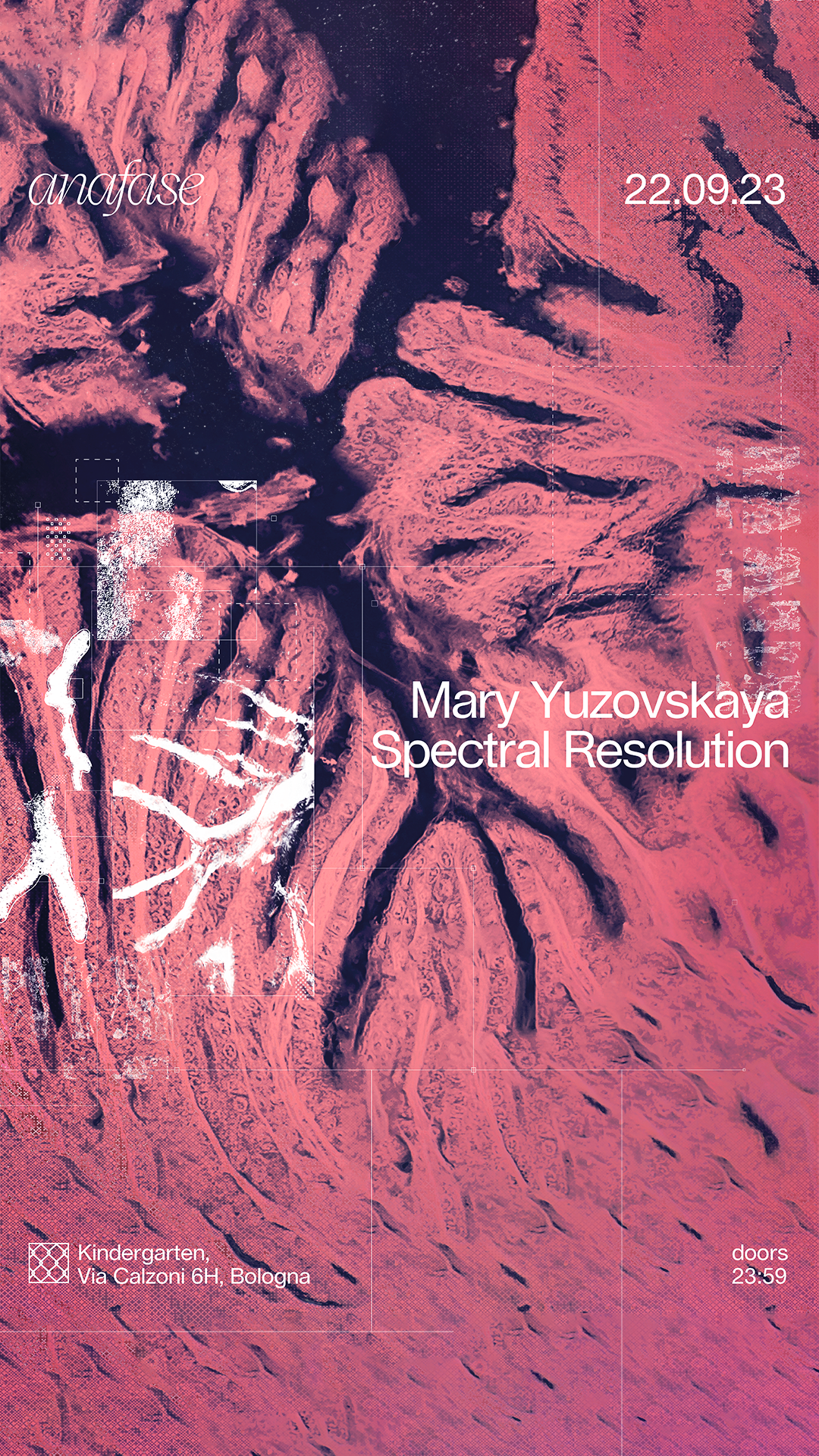 𝘢𝘯𝘢𝘧𝘢𝘴𝘦 with Mary Yuzovskaya, Spectral Resolution - フライヤー表