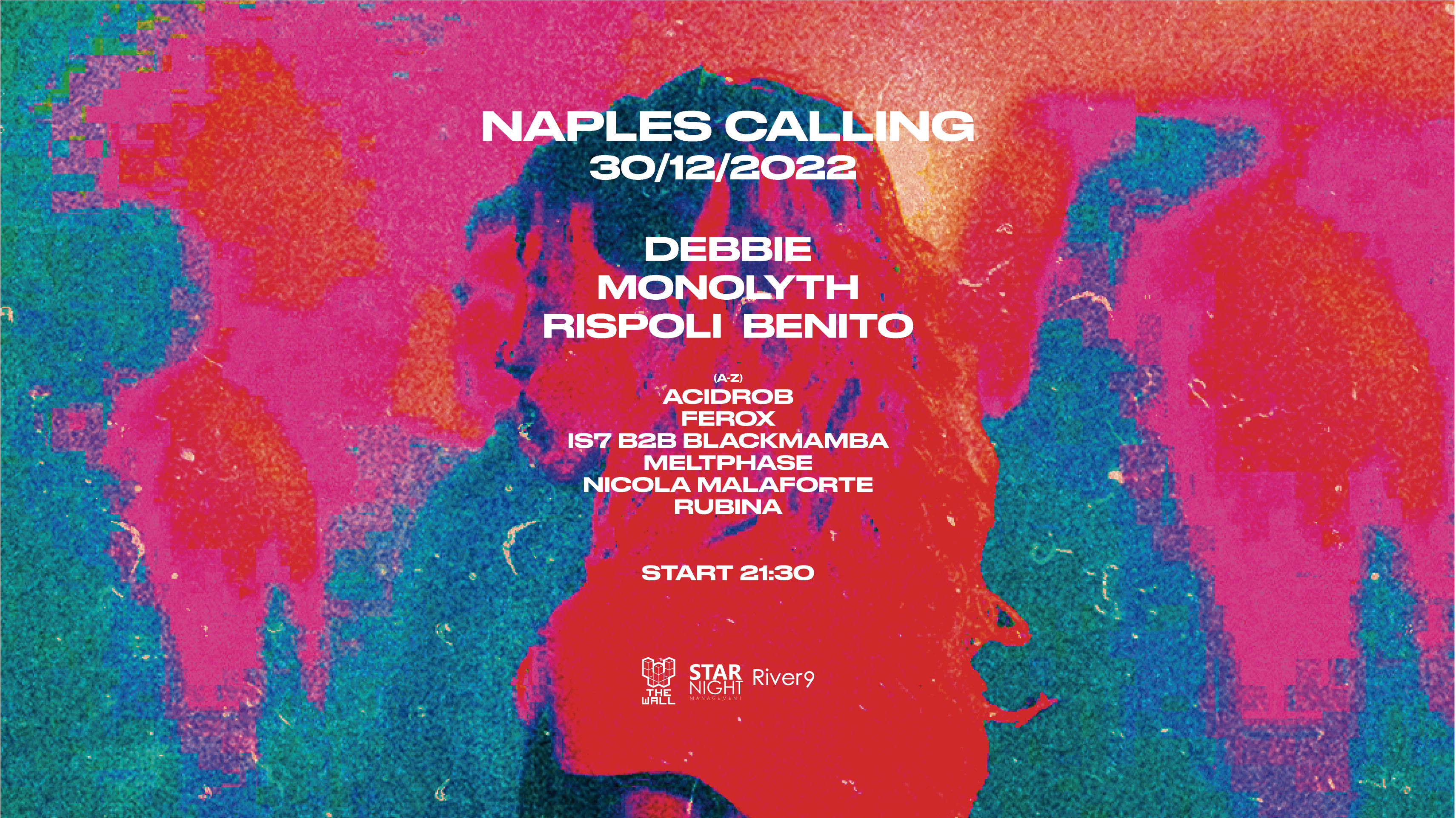Starnight present: NAPLES CALLING 1.0 with Debbie + Monolyth + Rispoli Benito - フライヤー表