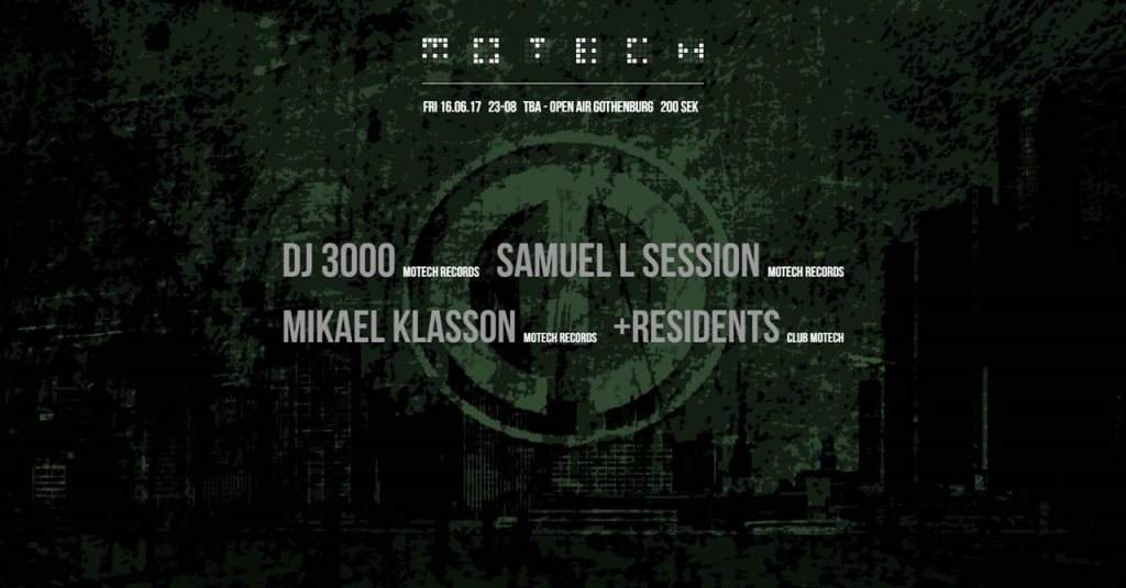 Motech with DJ 3000, Samuel L Session & Mikael Klasson - Página frontal