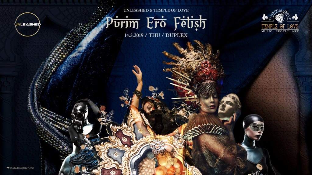 Unleashed Tel Aviv - Purim Ero-Fetish Carnival - Página frontal