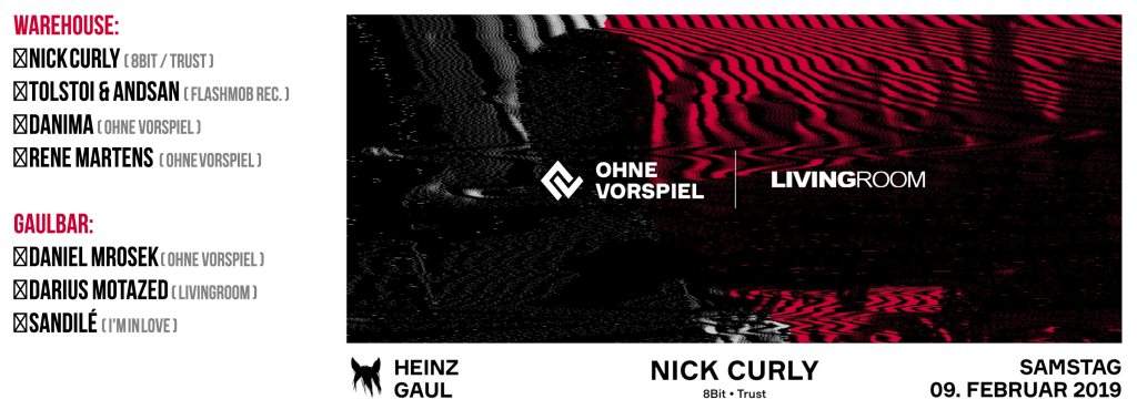 Ohne Vorspiel & Livingroom with Nick Curly (8bit / Trust) - Página frontal