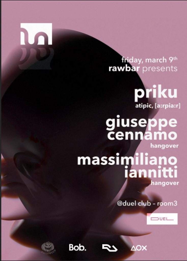 Rawbar presents Priku (Atipic/Arpiar) - Página frontal