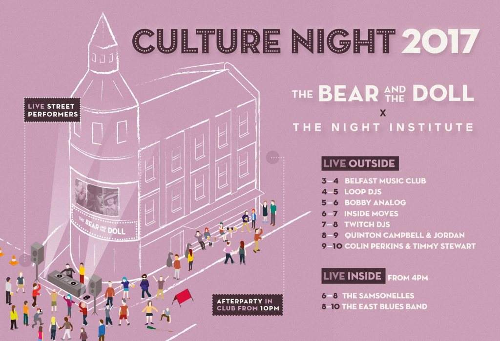 Culture Night Street Party: The Bear & The Doll x TNI - Página frontal