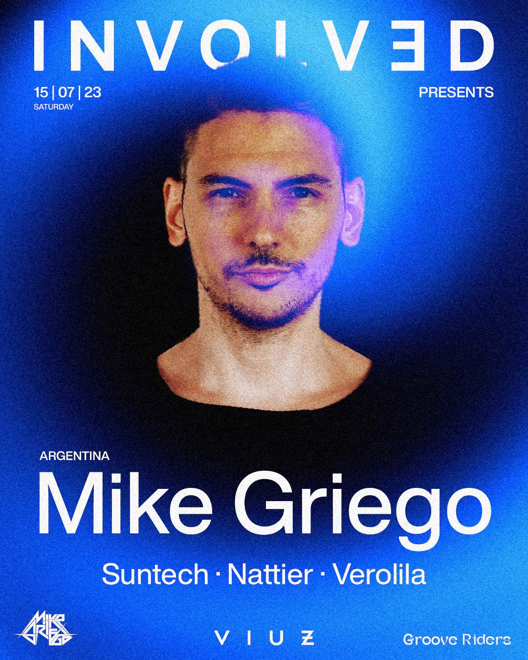 INVOLVED Pres. Mike Griego - フライヤー表