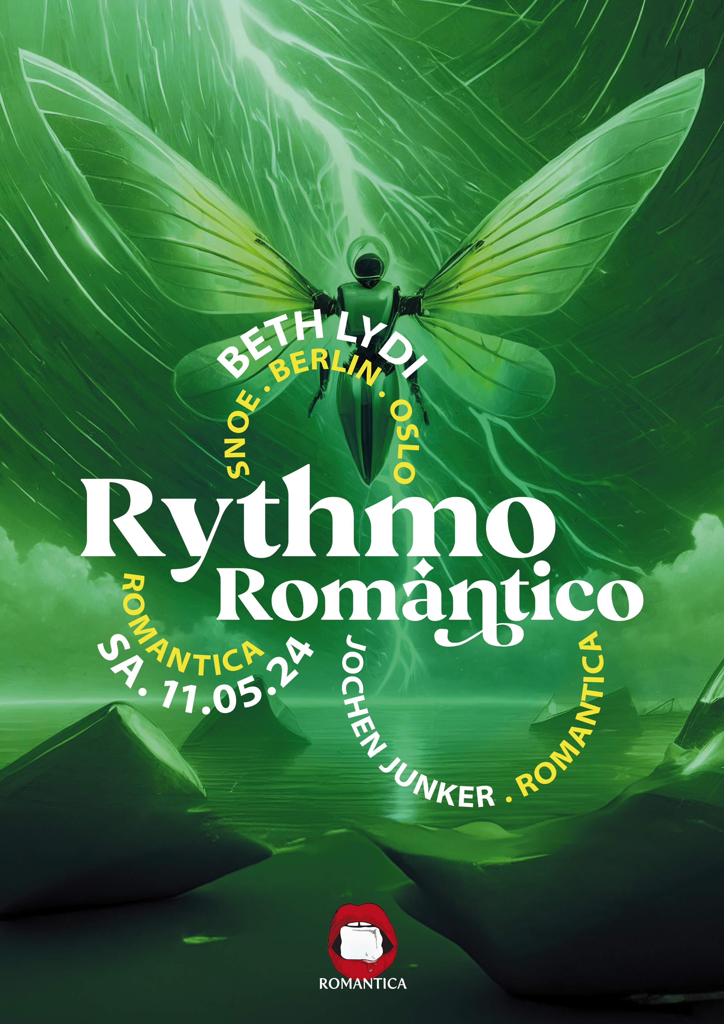 Rythmo Romántico with Beth Lydi (SNOE . Berlin . Oslo) - Página frontal