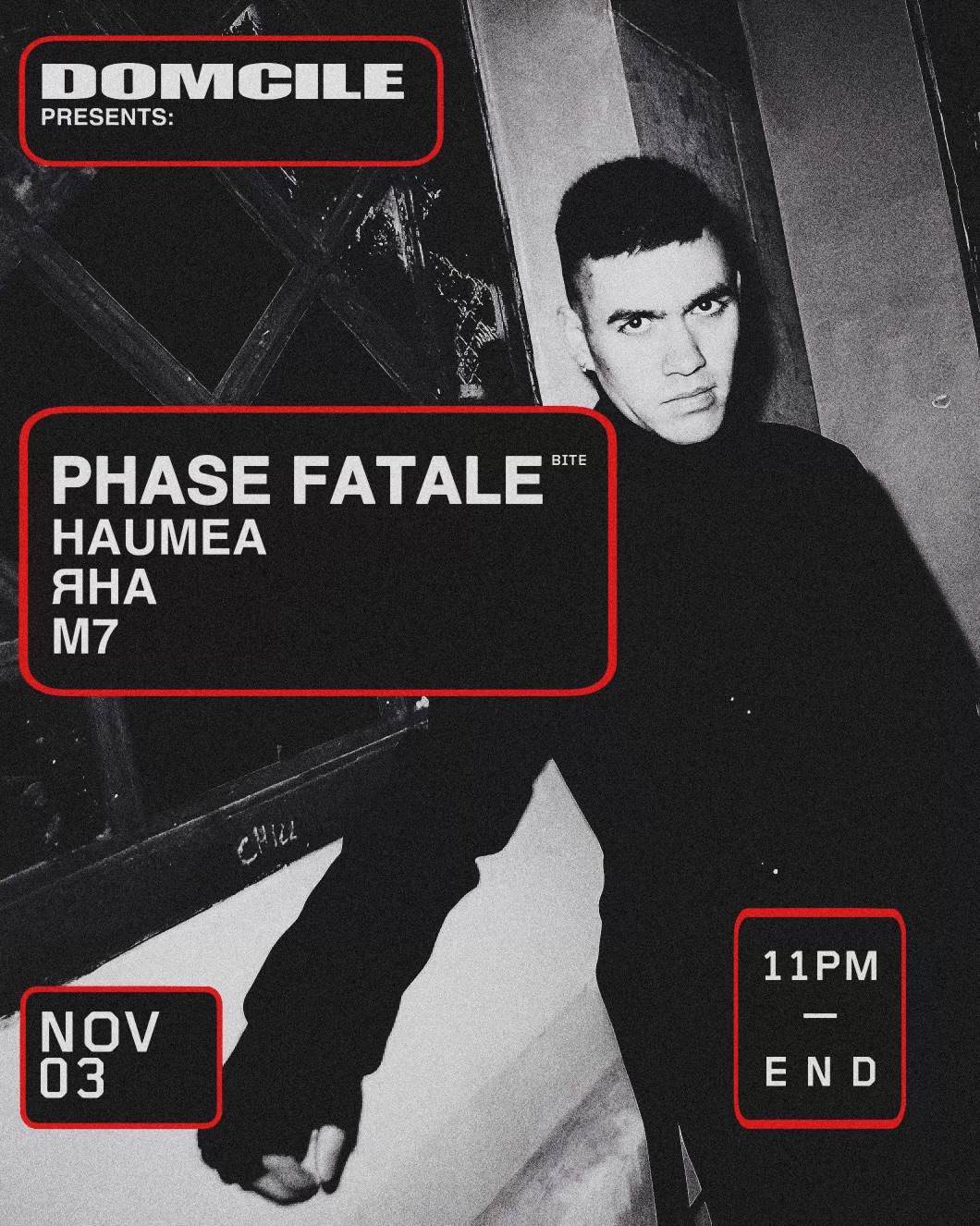 Phase Fatale - Página frontal