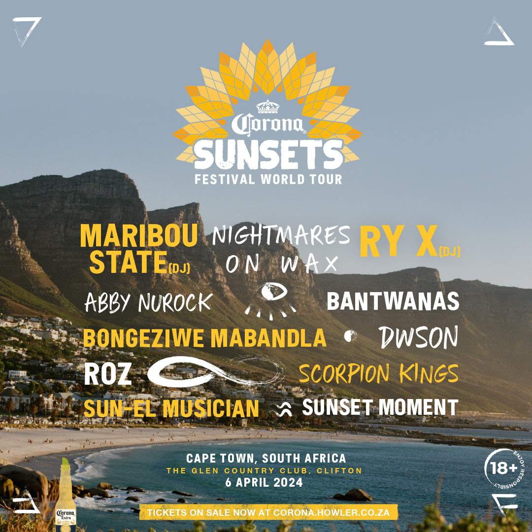 Corona Sunsets Festival World Tour - Cape Town, South Africa - Página frontal