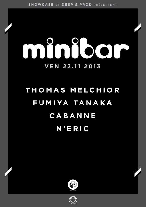 Minibar Night: Fumiya Tanaka, N'eric, Thomas Melchior & Cabanne - Página frontal