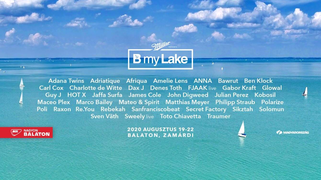 B my Lake Festival - フライヤー表