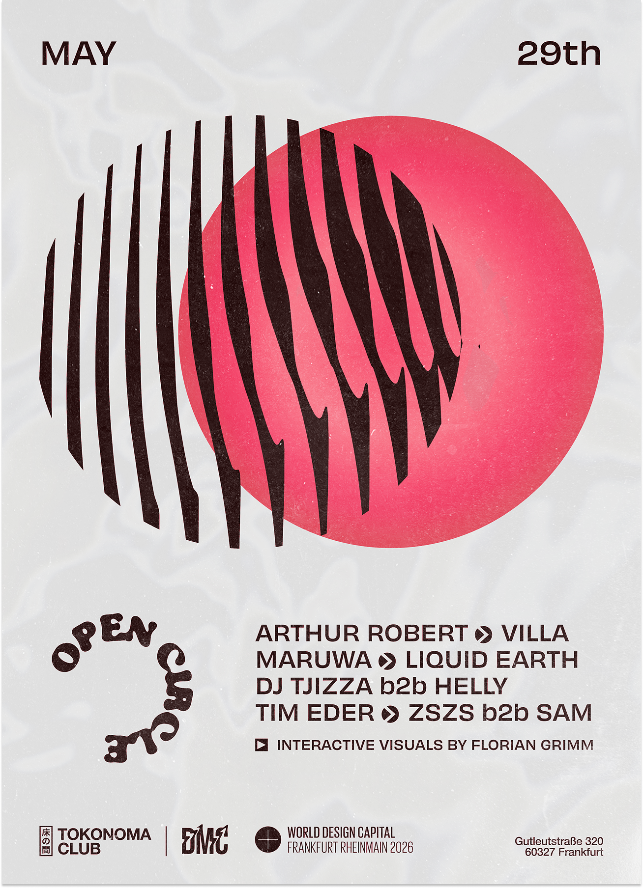 OPEN CIRCLE at Tokonoma Club, Frankfurt