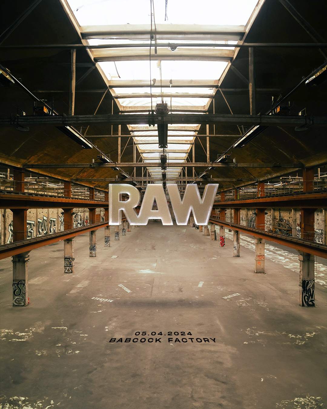 RAW XXL • Babcock Factory - Página trasera