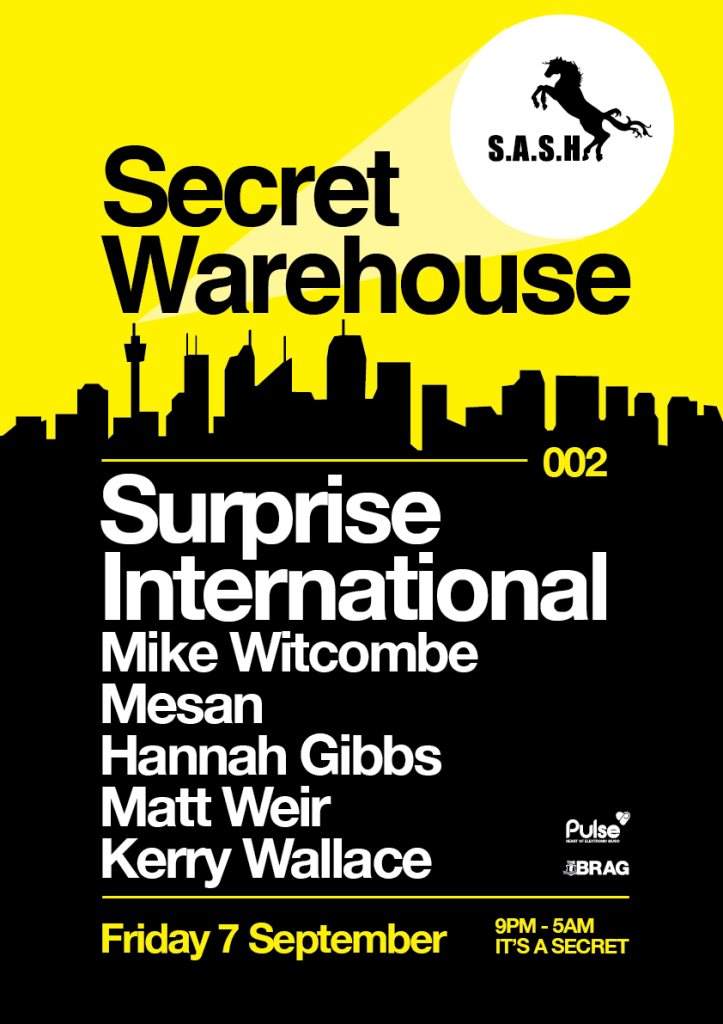 S.A.S.H Secret Warehouse 002 - Página frontal