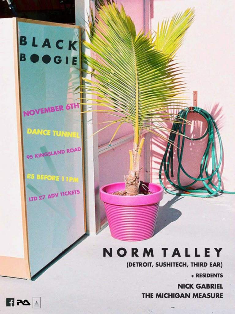 Black Boogie with Norm Talley - Página trasera
