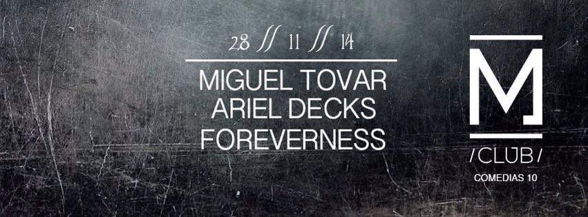 Ariel Decks, Miguel Tovar, Foreverness - Página frontal